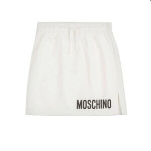 Moschino White Kids Skirt